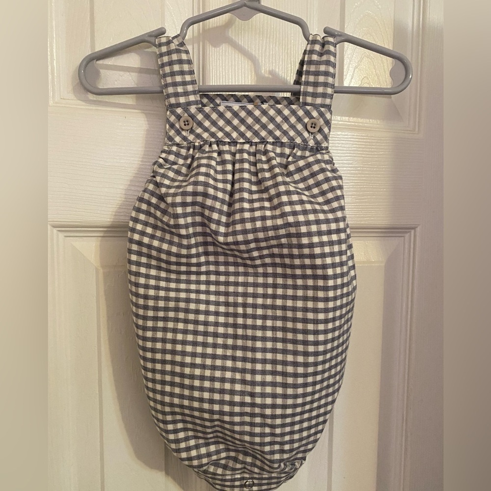 NWT Beatrice & Bee Gingham Jon Jon